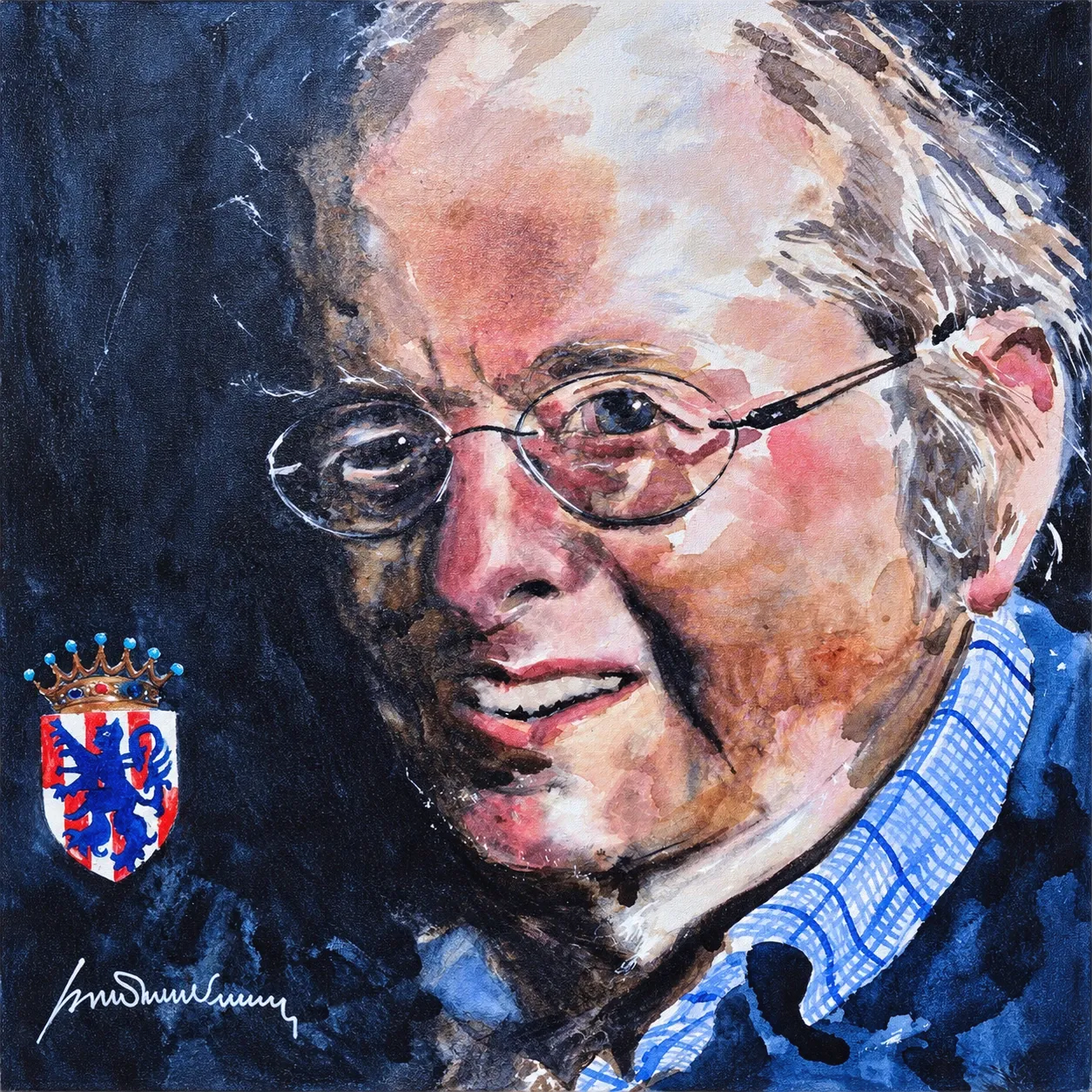 Andries Van den Abeele, portrait by Kris Herteleer