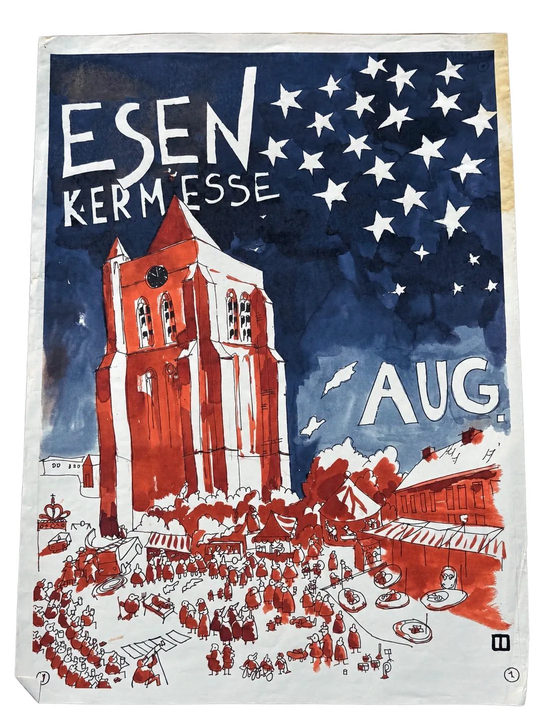 Esen Kermesse, illustration by Kris Herteleer