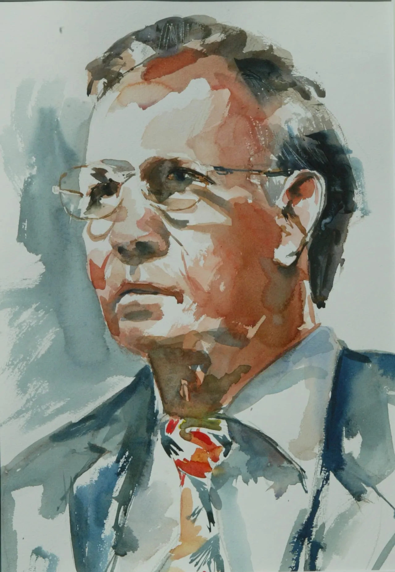 Famous People of Roeselare, portrait by Kris Herteleer