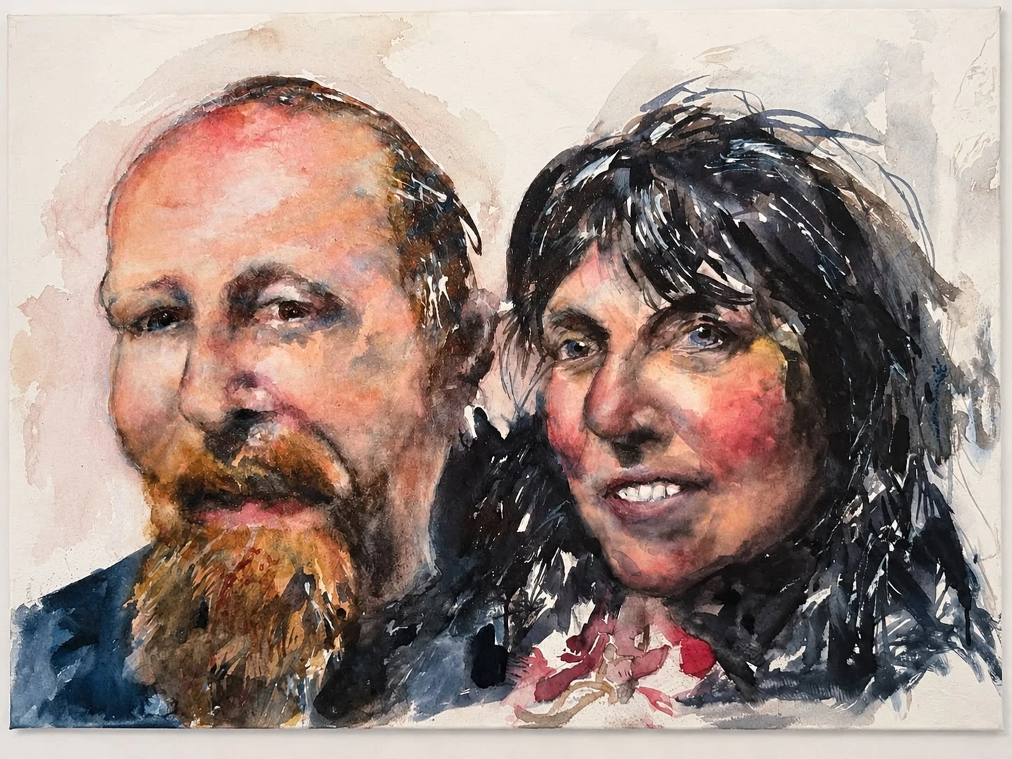 Maya and Thierry, portrait by Kris Herteleer