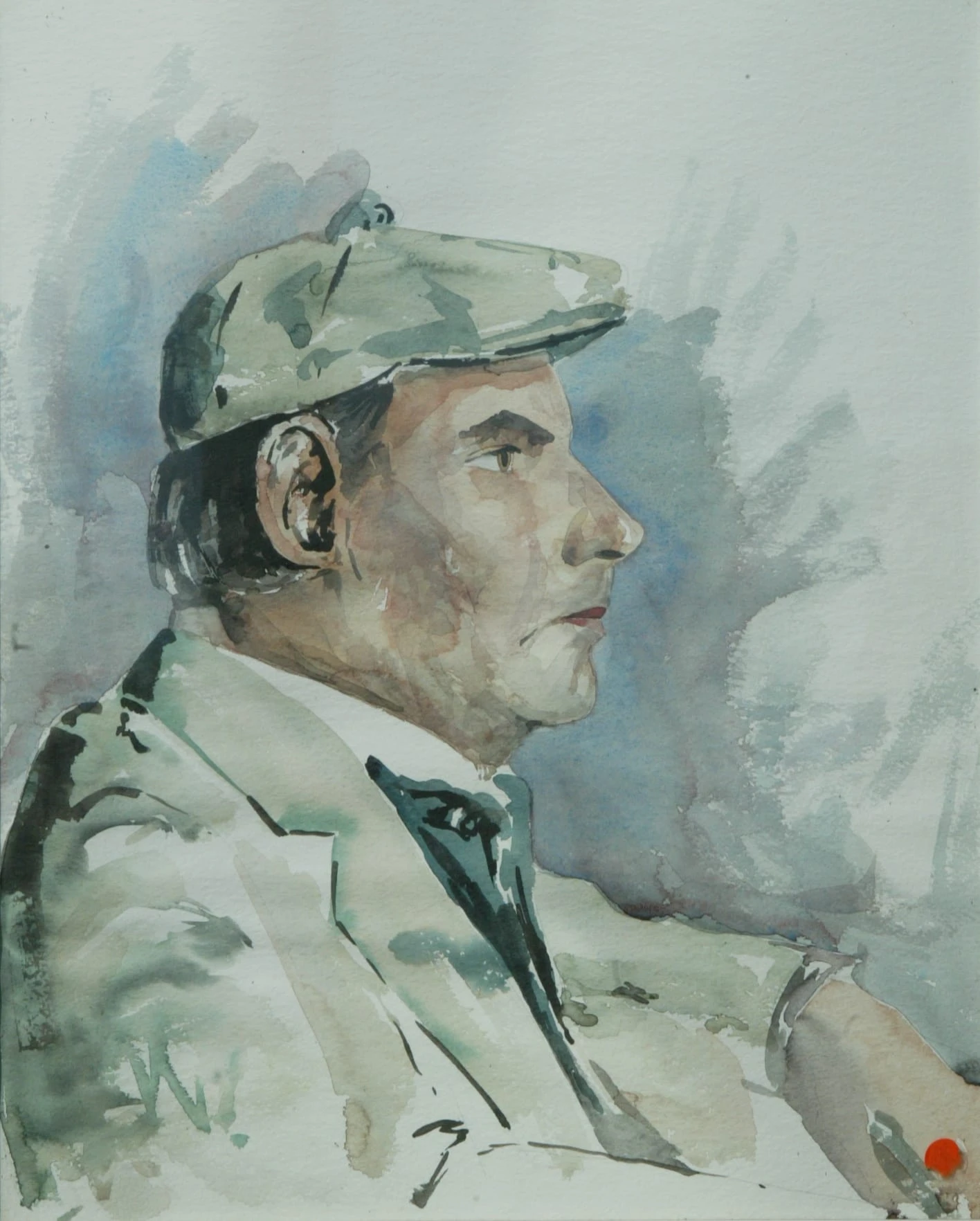 Model, Paletje, portrait by Kris Herteleer