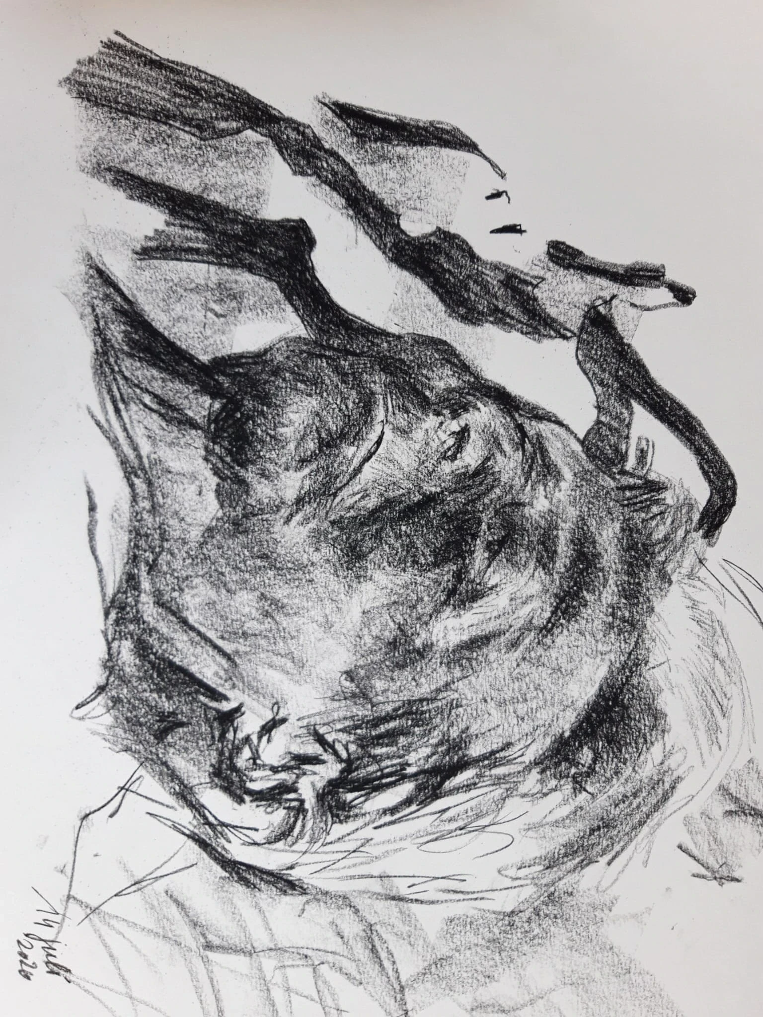 Moes, drawing by Kris Herteleer