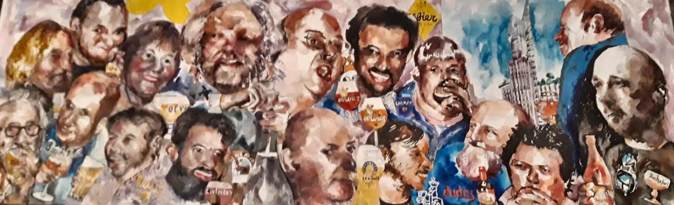 The Last Supper, portrait by Kris Herteleer